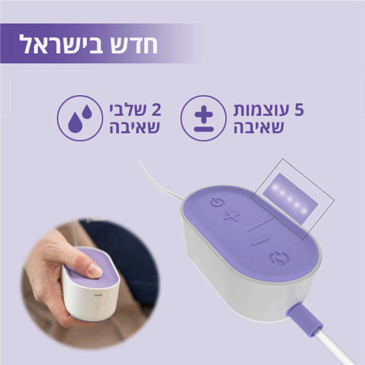 משאבת חלב חשמלית חד צדדית קומפקטית